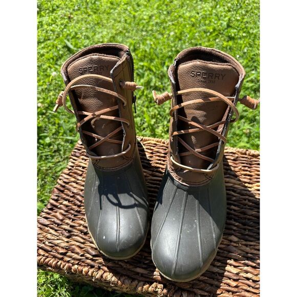 Women's Sperry Duck Boots Size 9 - Picture 2 of 7